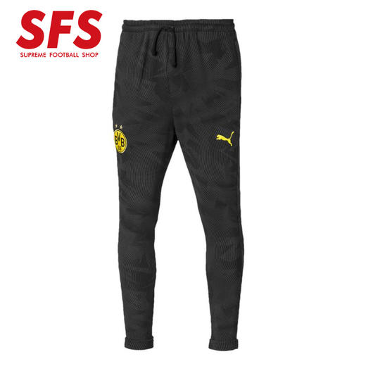 SFS彪马正品19-20多特蒙德运动休闲收腿裤 赛前出场长裤755771-02 商品图0