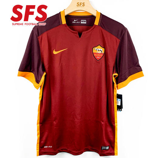 SFS耐克正品15-16赛季罗马主场球衣 短袖球迷版足球服658924-678 商品图0