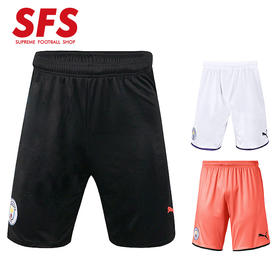 SFS彪马正品19-20曼城主场短裤 客场球裤运动比赛足球短裤755607