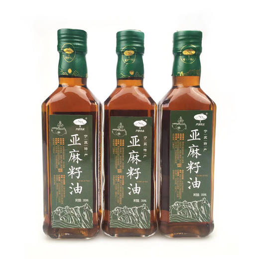 纯胡麻油亚麻籽油热榨300mL*4桶家用食用油桶装孕妇月子油 商品图2