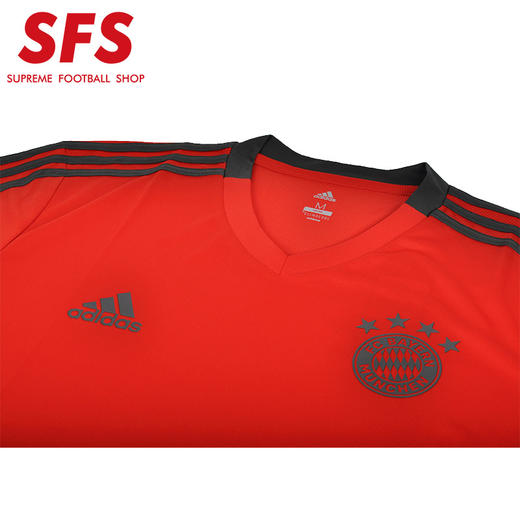 SFS阿迪达斯正品1819赛季拜仁比赛训练服 赛前热身球衣男 CW7261 商品图2