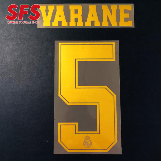 SFS 19/20西甲皇家马德里印号 皇马球员杯赛印号（非球衣链接） 商品图1