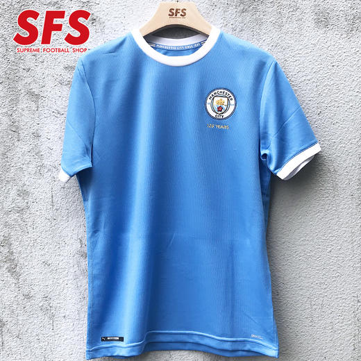SFS彪马正品19-20曼城125周年球衣 纪念款球迷版足球服756422-01 商品图1