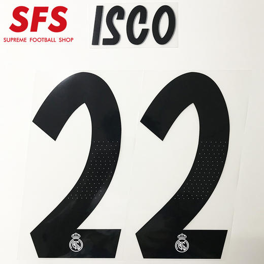 SFS 1819赛季皇家马德里主场客场杯赛印号球员系列（非球衣链接） 商品图2