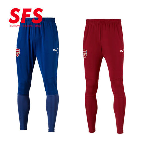 SFS 彪马正品2018阿森纳收腿裤 运动休闲足球训练长裤男753172 商品图0