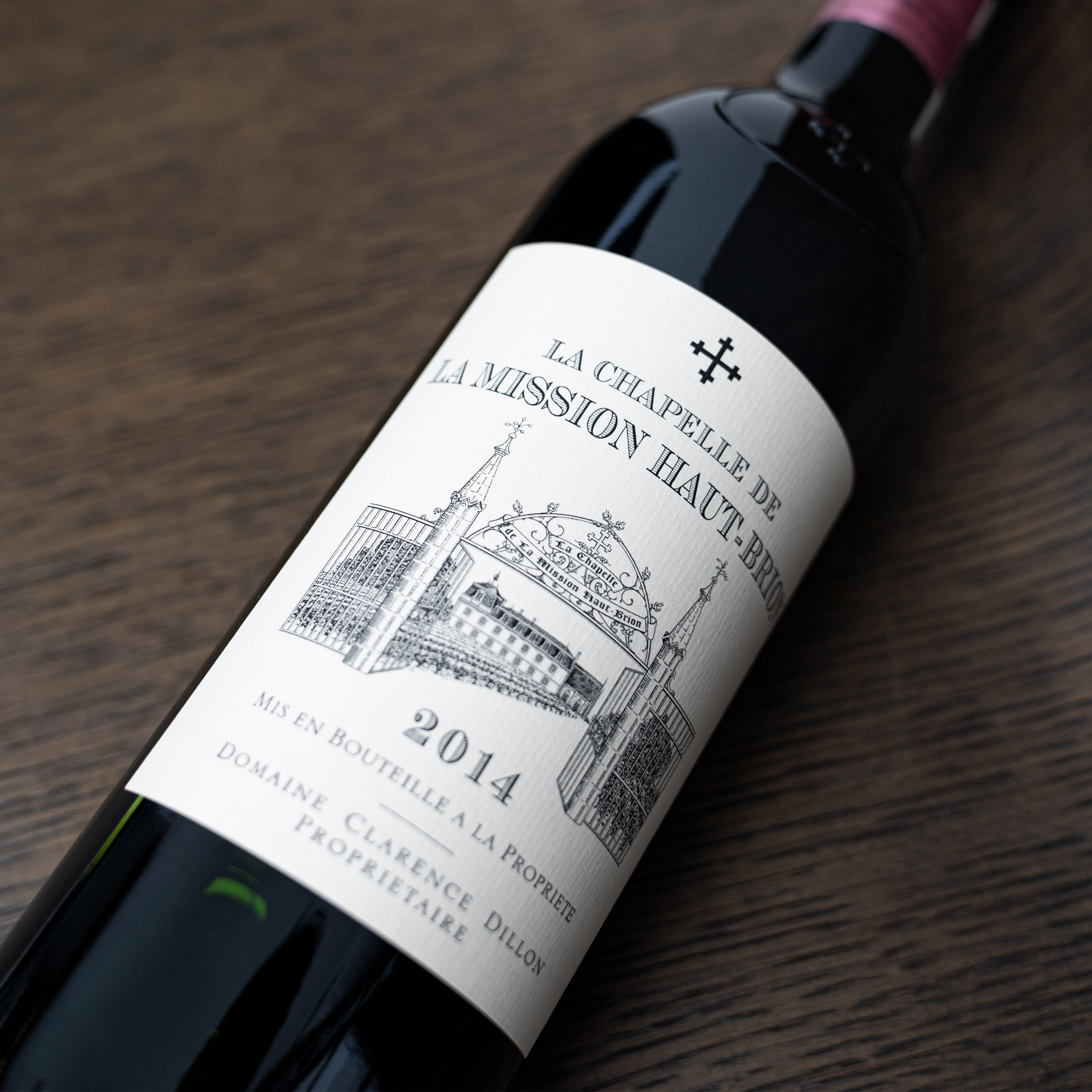 美讯酒庄副牌干红葡萄酒lachapelledelamissionhautbrion2014