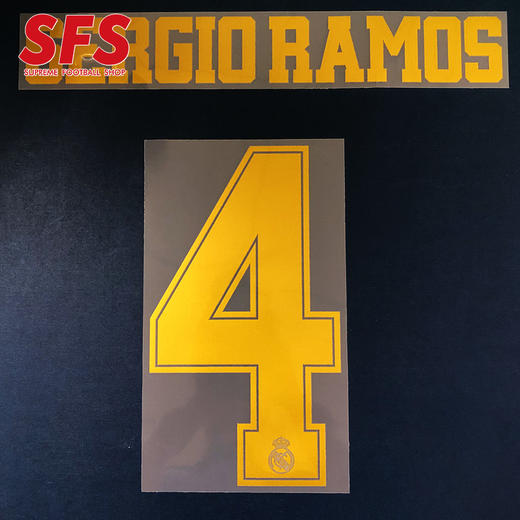 SFS 19/20西甲皇家马德里印号 皇马球员杯赛印号（非球衣链接） 商品图0