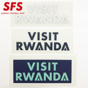 SFS  1819赛季阿森纳左臂赞助商臂章广告 visit Rwanda