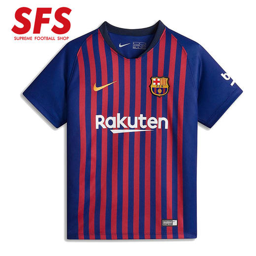 SFS耐克正品巴塞罗那巴萨18-19主场小童队服球衣894479-456 商品图2
