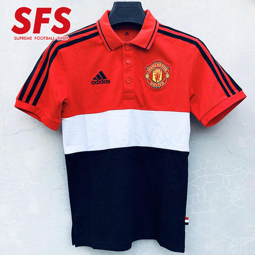 SFS阿迪达斯正品19-20曼联球员出场POLO衫 运动休闲服DX9068 商品图0