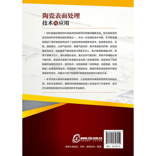 陶瓷表面处理技术与应用 商品图2