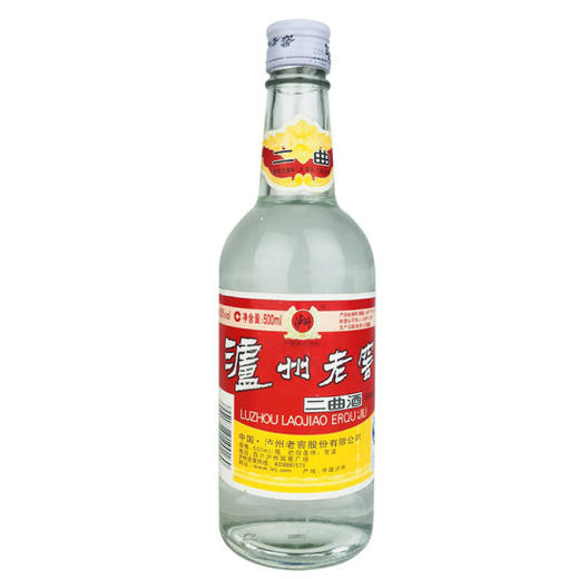 泸州老窖大二曲酒500ml/瓶（白酒） 商品图1