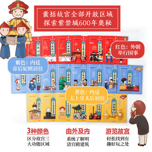 新书预售 我要去故宫系列套装20册 故宫博物院宣传 果美侠 著 紫禁城600年 传统文化历史 亲子阅读 中信出版 商品图2