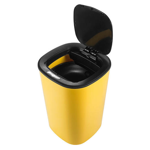 格力大松(TOSOT) GA-0901 智能厨房小工具自动开盖 环保塑料 家用 客厅办公室智能垃圾桶 黄色 商品图1