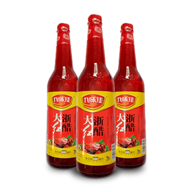 九味佳大红浙醋600ml/瓶
