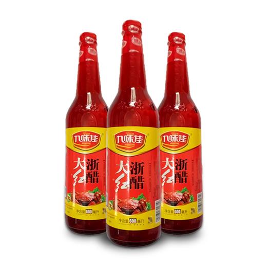 九味佳大红浙醋600ml/瓶 商品图0