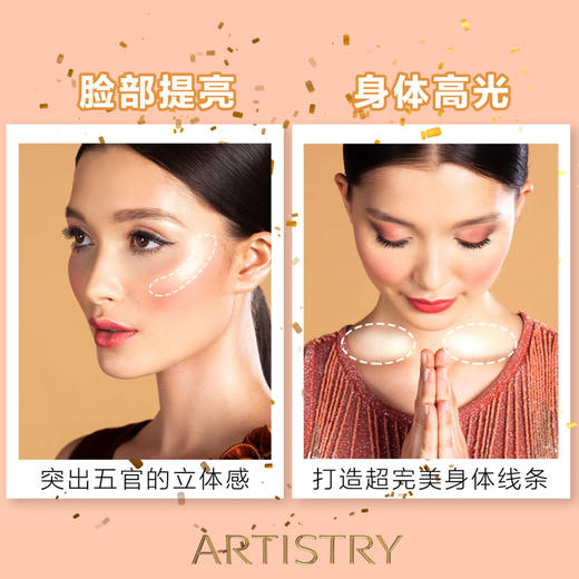 玫瑰金面部身体高光乳 商品图5