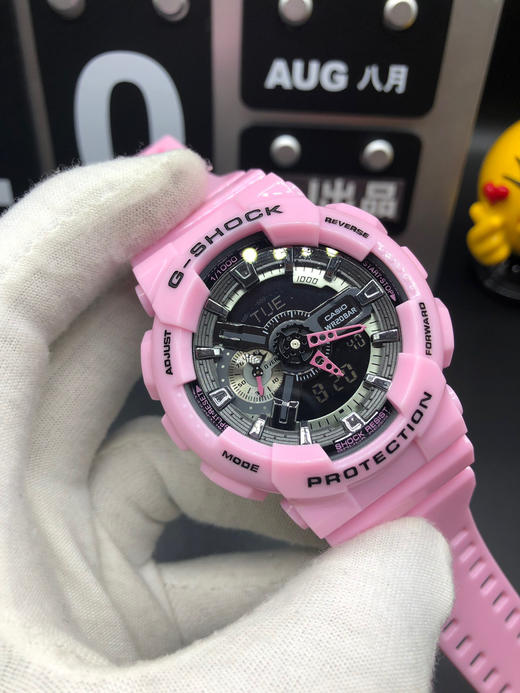 卡西欧🔥热卖款GA-110 
卡西欧G-SHOCK--经典防震表盘设计配合冲击视觉的强烈色彩！ 商品图2