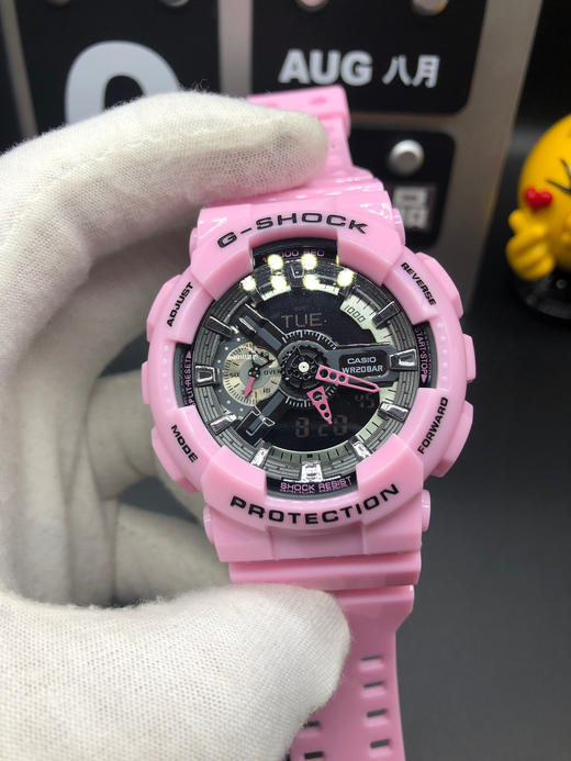 卡西欧🔥热卖款GA-110 
卡西欧G-SHOCK--经典防震表盘设计配合冲击视觉的强烈色彩！ 商品图3