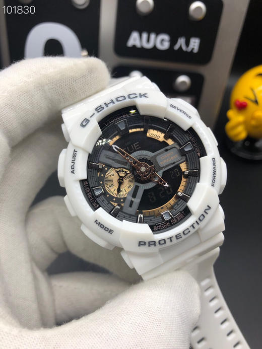 卡西欧🔥热卖款GA-110 
卡西欧G-SHOCK--经典防震表盘设计配合冲击视觉的强烈色彩！ 商品图2