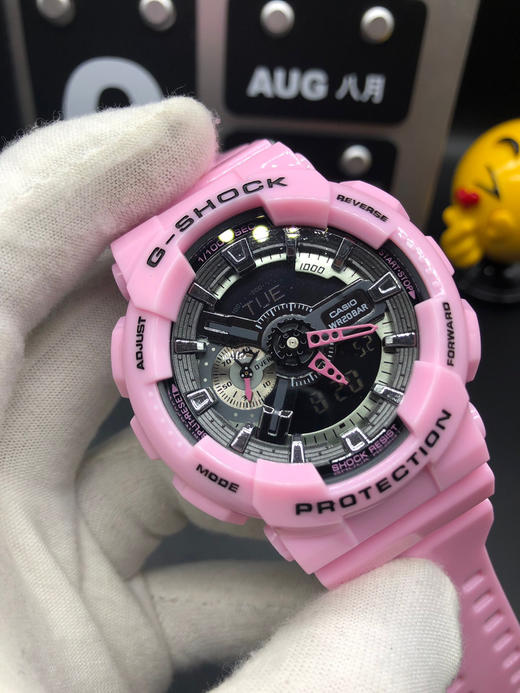卡西欧🔥热卖款GA-110 
卡西欧G-SHOCK--经典防震表盘设计配合冲击视觉的强烈色彩！ 商品图4