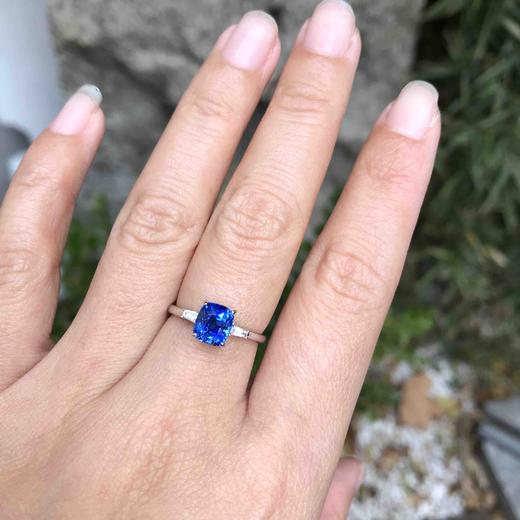 可爱小蓝宝戒指（2.03ct） 商品图3