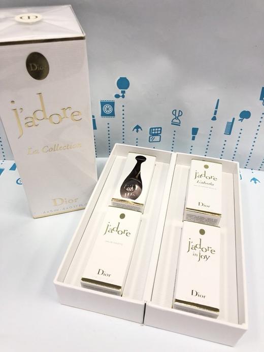 DIOR迪奥J'adore真我女士香水小样套装Q版礼盒5ml*4（385442） 商品图0