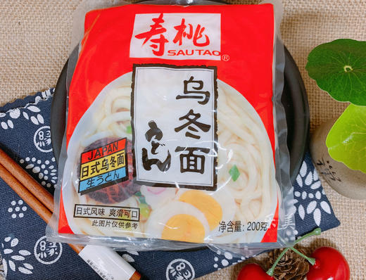 寿桃乌冬面200g送酱 商品图0