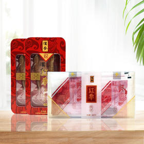 【顺丰包邮】汉参组合套装益盛红参*2盒+红参切片茶包*1盒