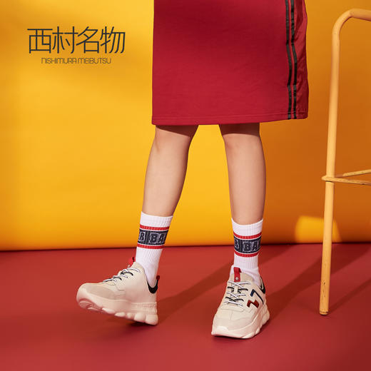 西村名物商场同款老爹鞋女秋季新款街头休闲运动鞋X283M33541 商品图2