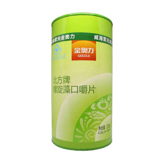 金奥力北方牌螺旋藻口嚼片 商品图0