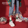 西村名物商场同款运动老爹鞋女新款防滑减震小白鞋X283M31041 商品缩略图0