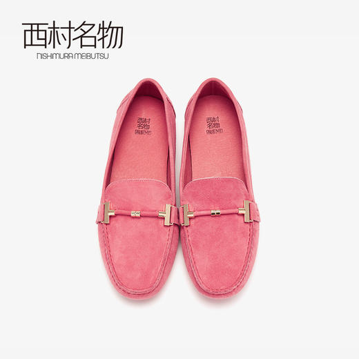 西村名物商场同款软底乐福鞋奶奶鞋女2019夏季新款舒适平底单鞋 商品图2