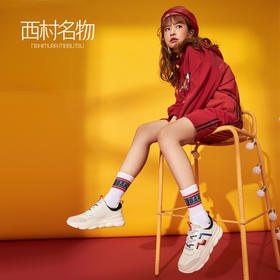 西村名物商场同款老爹鞋女秋季新款街头休闲运动鞋X283M33541