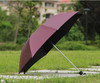 黑胶超强防紫外线三折晴雨伞 商品缩略图3