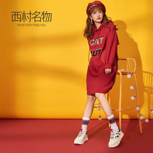 西村名物商场同款老爹鞋女秋季新款街头休闲运动鞋X283M33541 商品图3