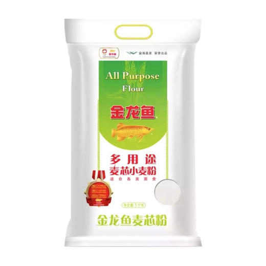 金龙鱼面粉多用途麦芯小麦粉1kg 家用通用面粉 商品图0