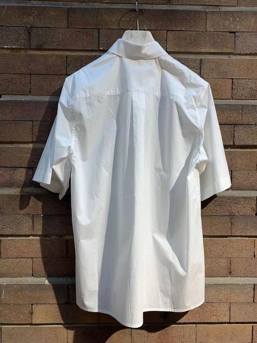 Sans Titre 白色印花廓形衬衫 SS20ST34MA43WH01 商品图5