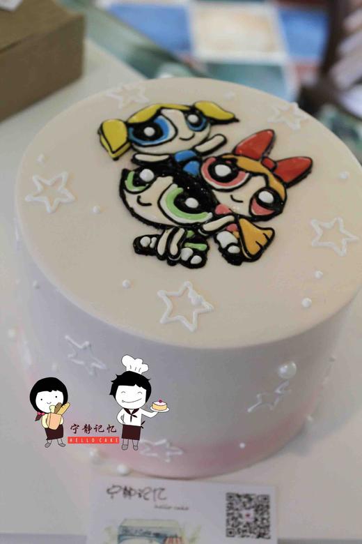 奶油手绘  飞天小女警 如需增加或者修改文字 请下单备注   下单前请仔细阅读商品详情  商品图1