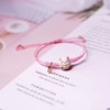 简约可爱陶瓷红绳手链女清新学生手工编织招财猫手串女时尚饰品 商品缩略图6