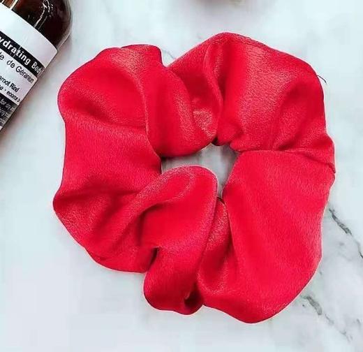 大肠发圈发绳女可爱法式绸缎雪纺时尚饰品头绳扎头皮 商品图8