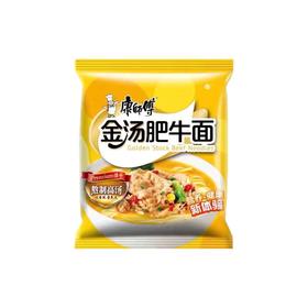 康师傅金汤肥牛袋面108g