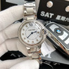    卡地亚 蓝气球系列高版本【钻圈款】 
中号33mm 女士腕表，316L精钢表壳，鱼眼蓝宝石镜面，瑞士石英机芯 316L精钢表带 原装双按折叠扣 认准独家品质 商品缩略图4