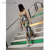 时尚花朵印花吊带背心SANGLUO桑罗桑蚕丝上衣女吊带内衣 商品缩略图3