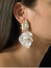 Saba Earrings - Gold/Perla 商品缩略图0