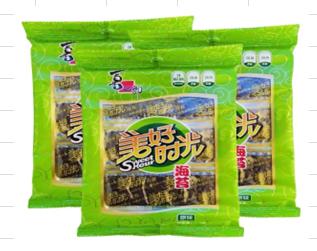 美好时光原味海苔小袋 4.5g 商品图0