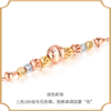 彩虹星球18k金手链 2019新品玫瑰金细手链女彩金k金 商品缩略图2