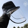 防护帽 PVC面罩渔夫帽 防止飞沫 可直接消毒液擦拭 商品缩略图0