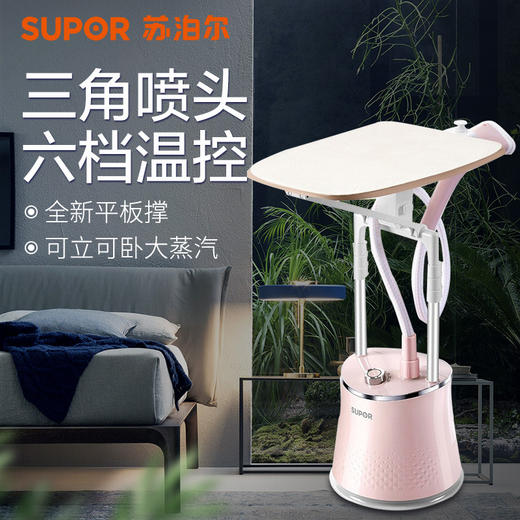 苏泊尔（SUPOR）挂烫机GS30BP-20双杆挂烫机家用挂式家用蒸汽熨烫机手持 商品图1