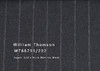 WT66795-202 纯毛高支绒面花呢 【深灰 条纹 斜纹 W100】(902) 商品缩略图0